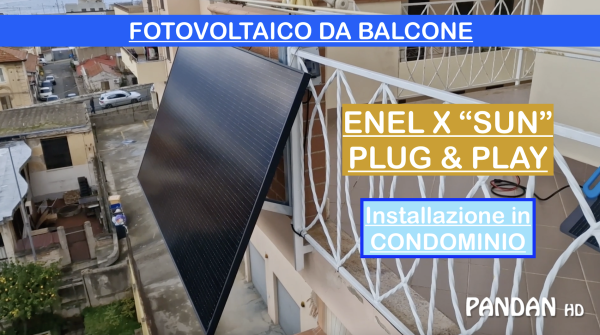 Pannello Plug & Play ENEL X SUN
