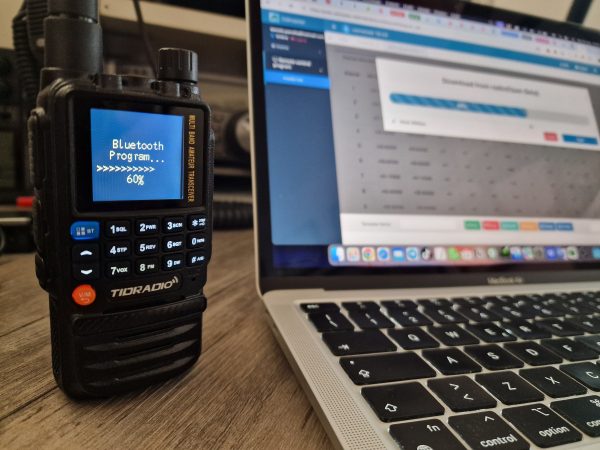 TIDRADIO TD-H3 – USB TYPE C & BLUETOOTH – VHF UHF WIRELESS