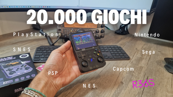 Mini Consolle Retrò – 20.000 giochi !!!