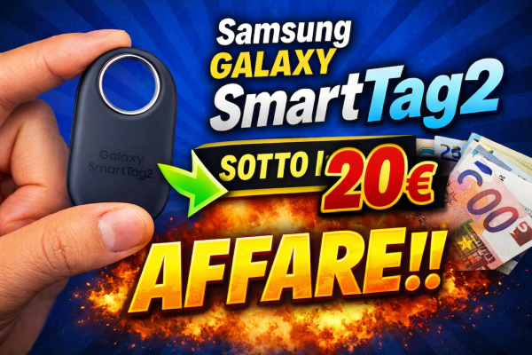 Samsung Galaxy SmartTag2 sotto i 20€ — AFFARE IMPERDIBILE !!!