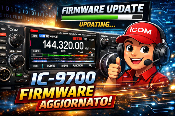Aggiornamento Firmware ICOM IC-9700