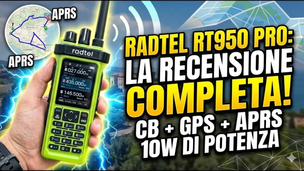 Radtel RT-950 PRO – Unboxing e Recensione