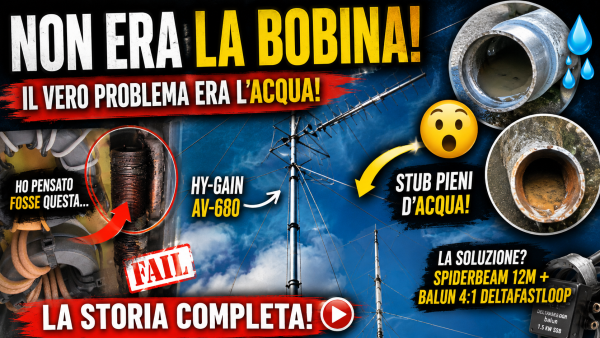 Problemi Hy-Gain AV-680 ?? L’anomalia non era nel box toroidi…